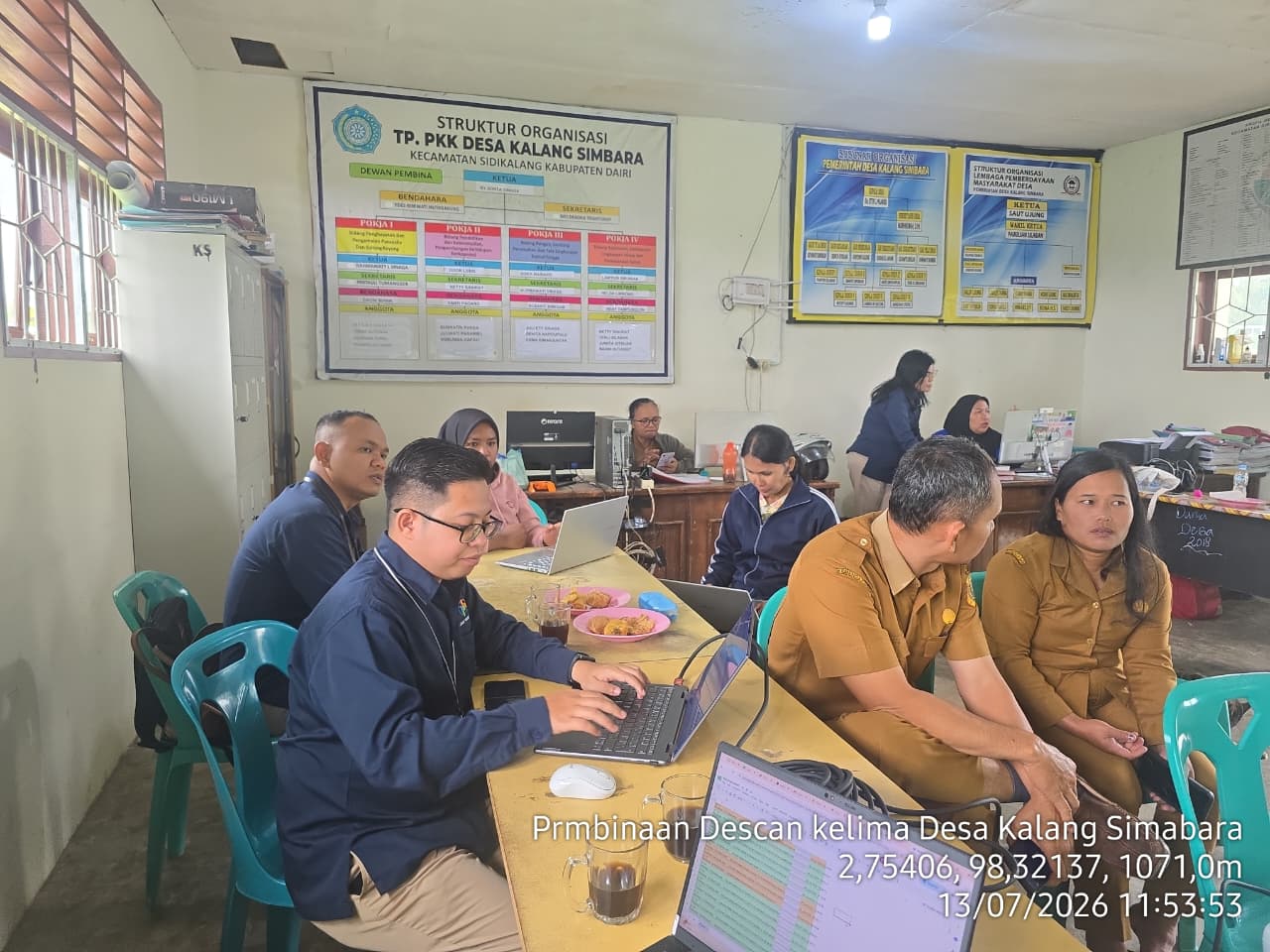 Dokumentasi Pembinaan Desa Cantik Tahap V: Pengolahan Lanjutan dan Analisis Data 5